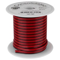 Consolidated 16 AWG 2-conductor Power Speaker Wire 50 ft. (Red/Black)